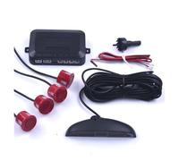 Telecamera posteriore per auto 1 Set Di Sensori Di Parcheggio Per Auto, Display Con 4 Sensori Per Tutte Le Auto, Assistenza Alla Retromarcia, Radar Di Backup. Retrocamera Auto(4 red)