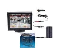 Telecamera Posteriore Per Auto Autobus Camion Camper Rimorchi Parcheggio Retromarcia CCD 2 In 1 Telecamera Posteriore HD Monitor Con Schermo HD Da 4,3 Pollici Retrocamera Auto(CL-MBUS-15M)