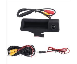 Telecamera posteriore per auto, maniglia del bagagliaio per BMW E90 E91 E92 E93 E53 E82 E88 X1 X5 X6