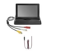 Telecamera Posteriore per Auto Monitor for auto con telecamera posteriore 4.3 "TFT LCD HD Screen LED Telecamera di backup for parcheggio di veicoli Facile installazione((only monitor))