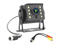 Telecamera Posteriore Per Camion AHD 1080P Per Autobus, Parcheggio, Auto 12-24 V 8 Per LED HD, Visione Notturna, Telecamera Per Retromarcia Telecamera Posteriore(Grey)