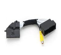 Telecamera Posteriore Per Ford Per Fiesta MK8 HB Per Focus Mk4 2017~2022 Per Puma 2019-2023 Per SYNC 2 3 OEM Spina Fabbrica 54Pin Backup HD Maniglia Bagagliaio(Connector)