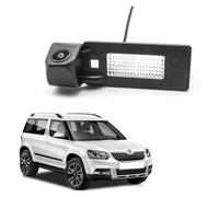 Telecamera Posteriore Per Skoda Per Yeti 2014 2015 2016 2017 Auto Retromarcia Parcheggio Monitor Backup Visione Notturna CCD HD AHD Fisheye Videocamera Vista Posteriore Telecamera Auto Retromarcia(B15