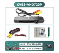 Telecamera Posteriore Per Veicoli Speciali AHD 1920x1080P Da 170 Gradi Per Ford Per Focus 2015 2016 2017 2018 E 2019 Retrocamera Auto(CVBS-AHD720P-170deg)