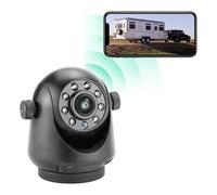 Telecamera Posteriore Telecamera Posteriore Wireless Con Attacco Magnetico 5G WiFi Visione Notturna Ricaricabile Per Rimorchio Camper Camion