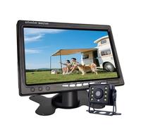Telecamera Posteriore Telecamera Retromarcia Monitor LCD A Colori 7" Per Retrovisione 12V/24V CVBS Per Autobus Camion Camper Rimorchi Pick-up Camion Per Camper
