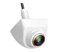 Telecamera Posteriore Telecamera Retromarcia Per Auto AHD 1080P Bianca Regolazione 360° Linea Traiettoria Dinamica Monitor Video DVD Android(HD720P Camera)