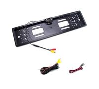 Telecamera Posteriore Telecamera Targa Auto Vista Posteriore Wireless Cornice Per Licenza Europea UE Visione Notturna Impermeabile Telecamera Con Retromarcia Con 8 LED(Wire 8 IR CAM)