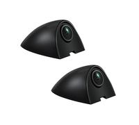 Telecamera Posteriore Vista Laterale Telecamera Per Visione Notturna Impermeabile 80 ° Supporto Adesivo Specchietto Retrovisore Punto Cieco Per Veicoli Camion Berlina(Nero,AHD-1080P)