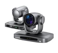 Telecamera PTZ 4K 30X Zoom ottico AI Auto Tracking - Videocamera professionale per conferenze con streaming IP HDMI/3G-SDI/USB/POE per culto in chiesa, istruzione, YouTube Live, Facebook Streaming e