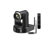 Telecamera PTZ 4K con tracciamento automatico AI, wireless/USB 3.0/LAN, zoom 12x, correzione automatica della luce, supporto scheda TF, telecamera PTZ 4K per chiesa, istruzione, conferenze, funziona