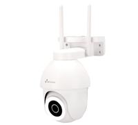 NIVIAN - Telecamera PTZ WiFi 2.4Ghz Half4K 2560x1440 | Visione Notturna a Colori | Rilevamento del Movimento e delle Persone | Compatibile con Alexa e Google Home | Controllo App Tuya (Bianco NVS)