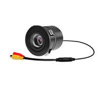 Telecamera Radar Retromarcia Auto Telecamera Retromarcia Auto Visione Notturna A 170 Gradi Monitor Parcheggio Automatico Retromarcia Impermeabile Telecamera Posteriore Per Auto(Round punch)