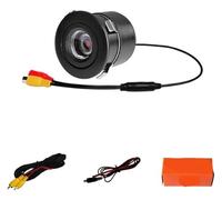 telecamera retrocamera Per Vision Backup Auto Parcheggio Retromarcia IP68 Impermeabile 170° Grandangolo HD Immagine Colori Telecamera Per La Vista Posteriore Universale 12(Round-2)