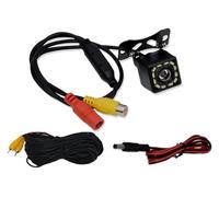 telecamera retrocamera Telecamera Posteriore Auto AHD CVBS Con Visione Grandangolo 170° 1080P Full HD Monitor Fisheye Notturno(Black)