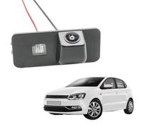 Telecamera Retromarcia Auto CCD HD AHD Fisheye Videocamera Vista Posteriore Monitor Per Auto Per VW Per Polo Hatchback MK5 2009 2010 2011 2012 2013 2014 2015 2016 2017 Retrocamera Auto(D170 AHD 720P)
