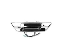 Telecamera Retromarcia Auto Per Toyota Per Hilux Per Revo 2015-2021 Maniglia Cromata Per Portellone Posteriore Con Telecamera Camioncino Con Vista Posteriore Con Foro Serratura(Key-GAHD-1080P175deg)