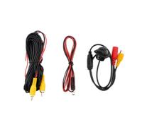 Telecamera Retromarcia Auto Retromarcia Universale Alta Definizione CVBS NTSC CCD Interfaccia Straw Hat Linea Traiettoria Notturna(Camera and wire)