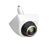 Telecamera Retromarcia Auto Telecamera Posteriore CVBS AHD 1080P Full HD Retromarcia Grandangolo 170° Obiettivo Fisheye Notturno(White-CVBS-AHD1080P)