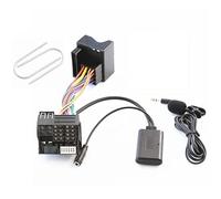 Telecamera Retromarcia Cavo AUX Bluetooth 5.0 per auto microfono adattatore per chiamate gratuite tramite telefono cellulare vivavoce per Peugeot