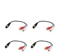 Telecamera Retromarcia Convertitore Adattatore Per Cavo Prolunga CC Maschio/femmina 4 Pin Aviation Per RCA Maschio Telecamera Sicurezza DVR CCTV, Pezzi(A)