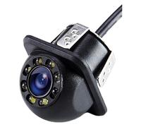 Telecamera Retromarcia Fotografica Di Sostegno Telecamera Retromarcia Visione Anteriore Notturna A Infrarossi Senza LED Mini Monitor Assistenza Parcheggio Auto HD Impermeabile(With LED)