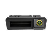 Telecamera Retromarcia kit Per Skoda Per Octavia Per Fabia Per Yeti AHD 1080P Traiettoria dinamica Maniglia per tronco Fotocamera(Arancia)