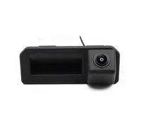 Telecamera retromarcia Kit Telecamera Di Parcheggio Per Retrovisione Backup Automatico AHD 720P 1080P Per Polo Berlina Per Vento Dopo Il Restyling Dal 2017-2019(Black a)
