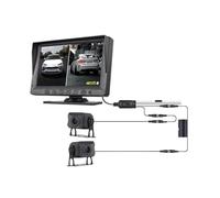 telecamera retromarcia Monitor Per Auto 7 Pollici 2 Canali DVR Video 1920 * 1080p, Registratore IPS Per Autobus Camion Telecamera Retromarcia Veicolo 12-24 V