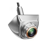 Telecamera Retromarcia Per Auto AHD 1080P Silver Regolazione 360° Linea Traiettoria Dinamica Per Monitor PC Android DVD Car Rear View Camera(HD720P Camera)