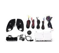 Telecamera Retromarcia Per Toyota Per Prado Per Land Per Cruiser AI A 360 Gradi 3D Surround View Registratore Guida Videocamera Per Ad Alta Definizione 4K AHD 1080p(Nero,None)