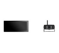 Telecamera Retromarcia Registratore DVR Digitale Wireless AHD 10'' WiFi Per Camion/rimorchio/autobus/camper/pickup/rimorchio Lente Retrocamera(Add 4 camera,128G)