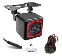 Telecamera Retromarcia Registratore Guida HD 4Pin1080P Impermeabile Notturna 12 Lampa Infrarossi Antiurto Auto Telecamera Retrocamera