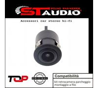 TELECAMERA RETROMARCIA RETROCAMERA A MOLLA PER AUTO CAMPER SUV FILO COLORI