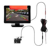 Telecamera Retromarcia Set Di Backup 2in1 Per Telecamera Posteriore Per Auto, Display LCD TFT Da 4,3 Pollici, Ampio Grado