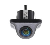 Telecamera Retromarcia Telecamera posteriore per auto 180 gradi 4K 1920x1080P obiettivo fisheye formato AHD NTSC visione notturna HD per radio MP5 Rear View Camera(Black CVBS)