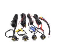 Telecamera Retrovisiva Telecamera surround 360 gradi 720P/1080P AHD 8K con lente dorata per auto vista frontale/posteriore, accessori Rear View Camera