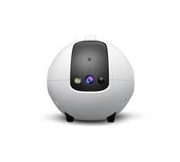 Telecamera Robot Intelligente Mobile da 4 MP, Alimentata A Batteria, Wireless, per Animali Domestici, Anziani e Neonati, con Controllo Tramite App.
