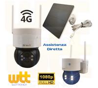 TELECAMERA SOLARE 4G MOTORIZZATA 3Mpx CON PANNELLO SOLARE GUARDIAN PRO 4G BRAVO