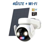 Telecamera Solare 4G+WiFi IMOU AOV PT 5MP 3K PTZ IP66 SIM + SD 32GB incluse