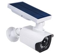 Telecamera solare LED lampeggiante, sensore di movimento