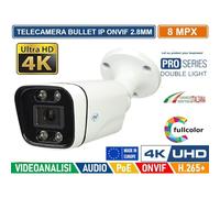 KIT COMPLETO DVR 4 Canali AHD + 4 Telecamere SONY AHD 1080P + Alim AA