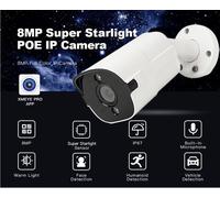 TELECAMERA SORVEGLIANZA IP POE SONY STARVIS 4K 8MPX TRICOLOR 2025