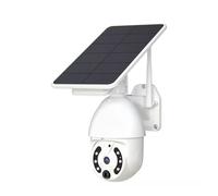 TELECAMERA SPEED DOME MOTORIZZATA IP CON PANNELLO SOLARE SIM 4G REGISTRA SU SD