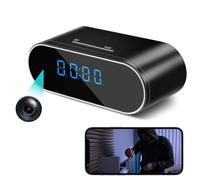 Telecamera Spia Wifi Interno 1080P Telecamera Nascosta Videocamere di Sorveglianza Telecamera di Sicurezza Microcamere Spia Batteria Lunga Durata Spy Cam con Visione Notturna Rilevamento di Movimento
