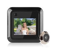 Telecamera Spioncino per Spioncino Intelligente, Spioncino di Sicurezza Grandangolare da 0,3 MP 95° con Display LCD TFT da 2,4 Pollici, Videocitofono,Spioncino Digitale per