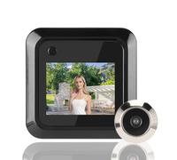 Telecamera spioncino, Telecamera spioncino 2.4, Telecamere spioncino per porta d'ingresso, Spioncino digitale, Telecamera grandangolare da 0,3 MP da 95 gradi Registrazione foto