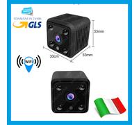 TELECAMERA SPORT IP 1080P PICCOLA MICRO CAMERA SPIA MOTION DETECTION HD