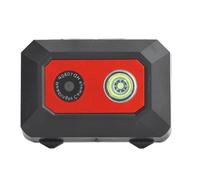 Telecamera sportiva esterna HD 1080P - Visione notturna montata sulla testa, Telecamera antiscivolo con piccole dimensioni per escursioni outdoor e sport estremi, con lampada frontale 2 in 1