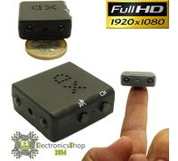 Telecamera spycam Micro camera Mini con Infrarossi di Sorveglianza full hd 1080p